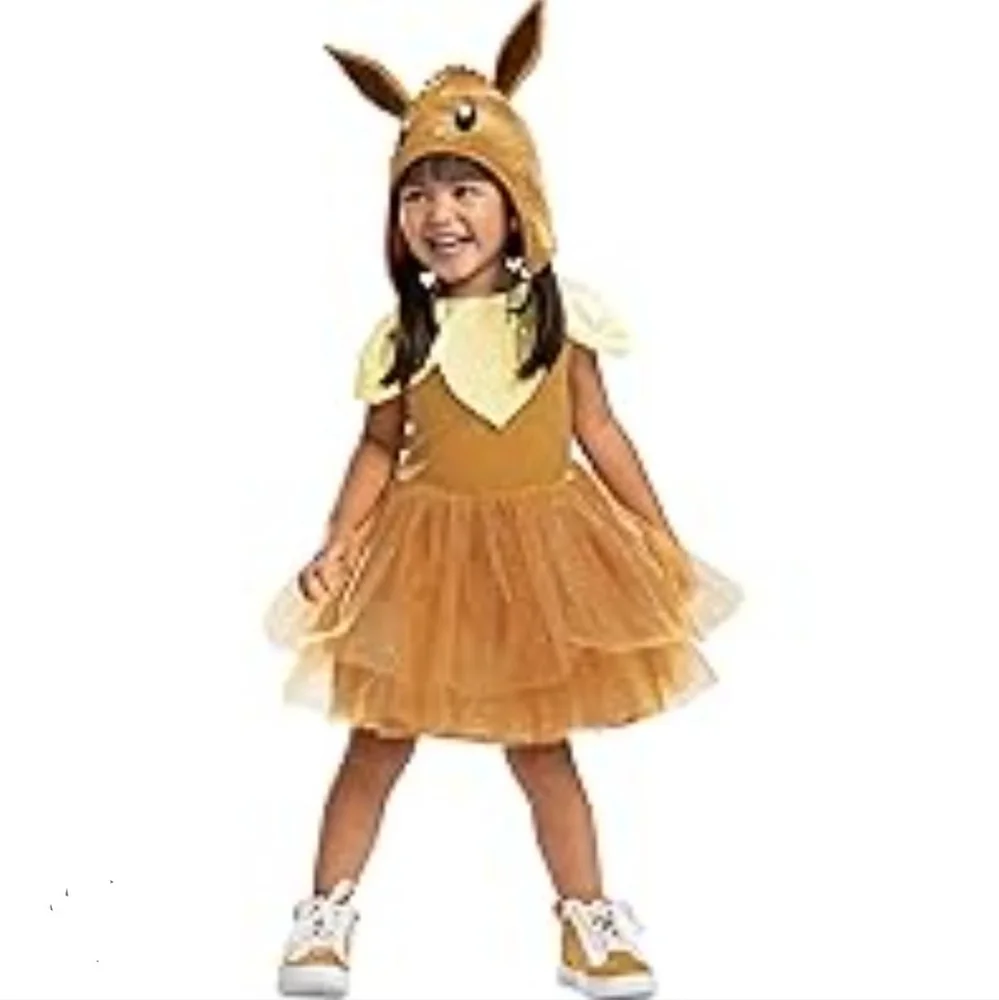 Pokémon Eevee Toddler Halloween Costume Dress